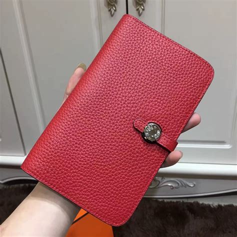 hermes leather wallet